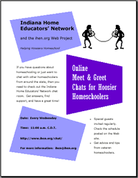 IHEN Chat Flyer Image